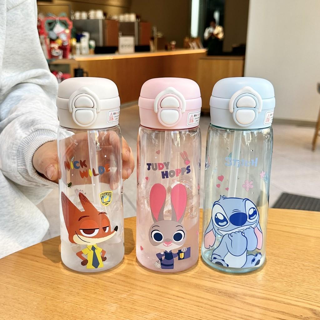 Zootopia Nick And Judy Plastic Space Cup With Locking Lid For Kids And Teens