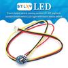Touch button switch sensing module 3V-30V jog/latch bistable touch switch LED light with touch button switch solder wire type
