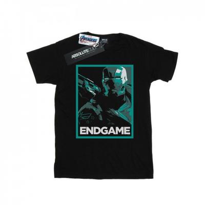 Marvel Mens Avengers Endgame War Machine Poster T-Shirt