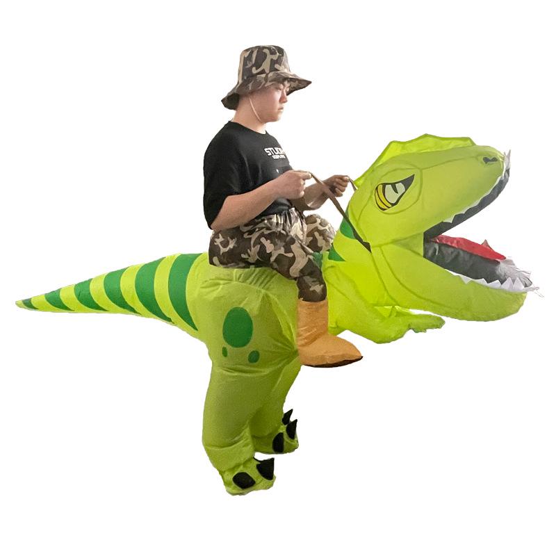 Dinosaur Inflatable Costume - Tyrannosaurus Rex Party Prop & Cartoon Decoration