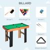 2-in-1 Foosball Table, 4-in-1 Multi-Game Table, Compact, Incl. Game Accessories, 92 X 78 X 80 Cm