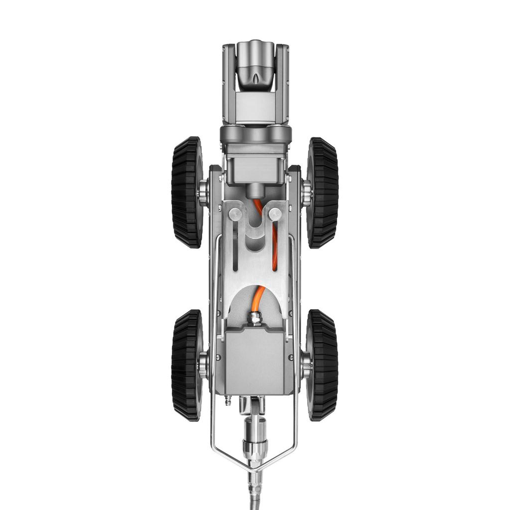 VEVOR Rioolinspectierobot, 60m Pijpleidingdetectie Kruiprobot met 2MP Voor-/Achtercamera & Touchscreen Tablet