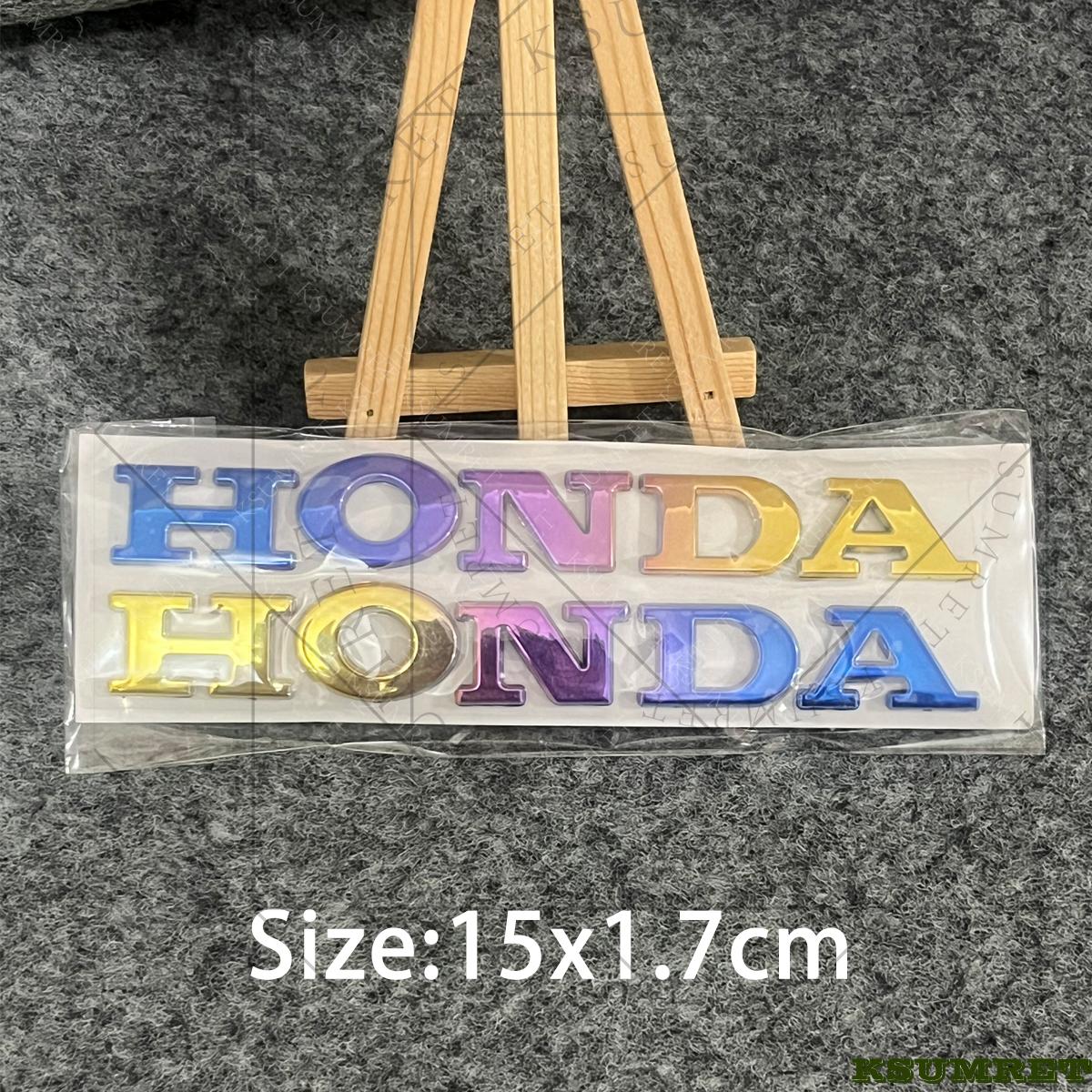 For 3D Honda Motorcycle Sticker Emblem Logo Decal