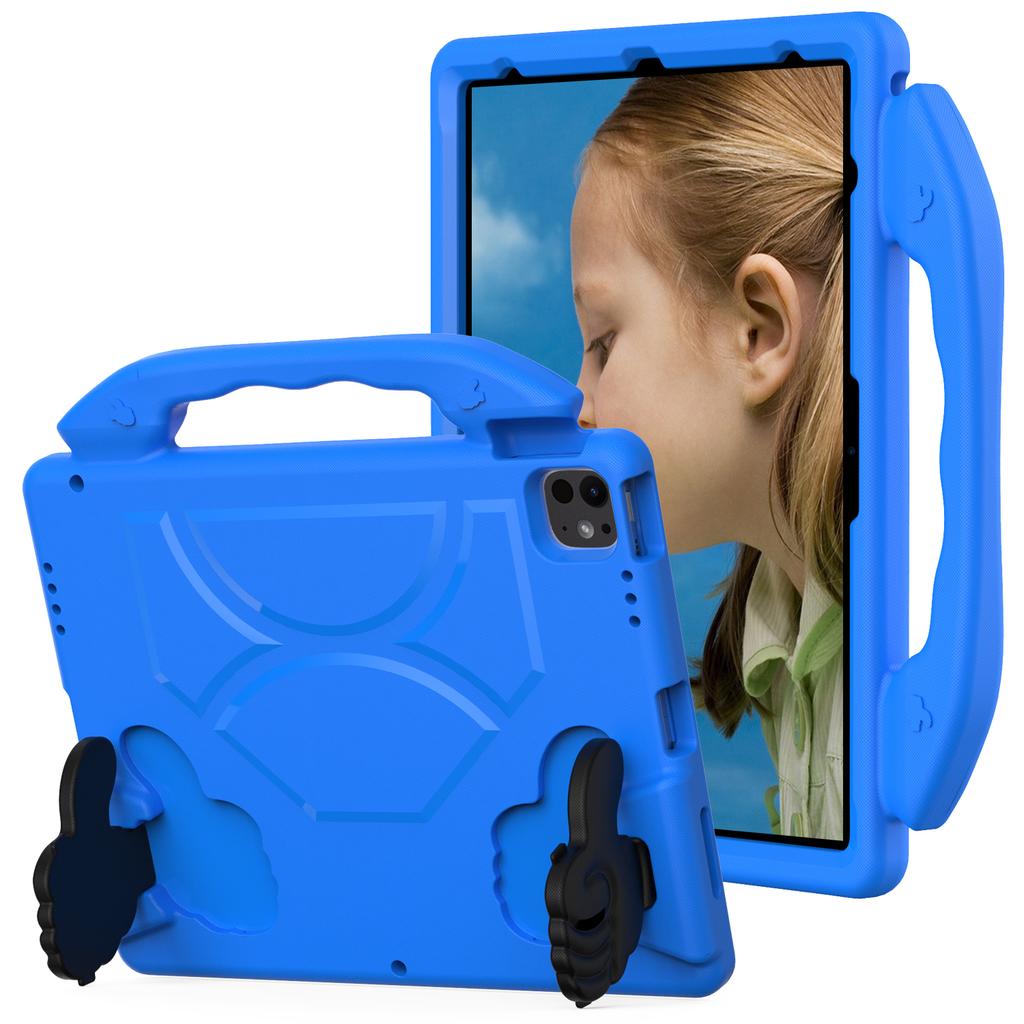 For iPad Pro 12.9-inch (2018)/(2020)/(2021)/(2022)/Air 13 (2025)/(2024)/Pro 13 (2024) Tablet EVA Case with Thumb Kickstand
