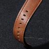 Calfskin Leather Watchband Soft Material Watch Band for Huawei Wrist Strap 18mm 20mm 22mm with Silver Stainless Steel Buckle