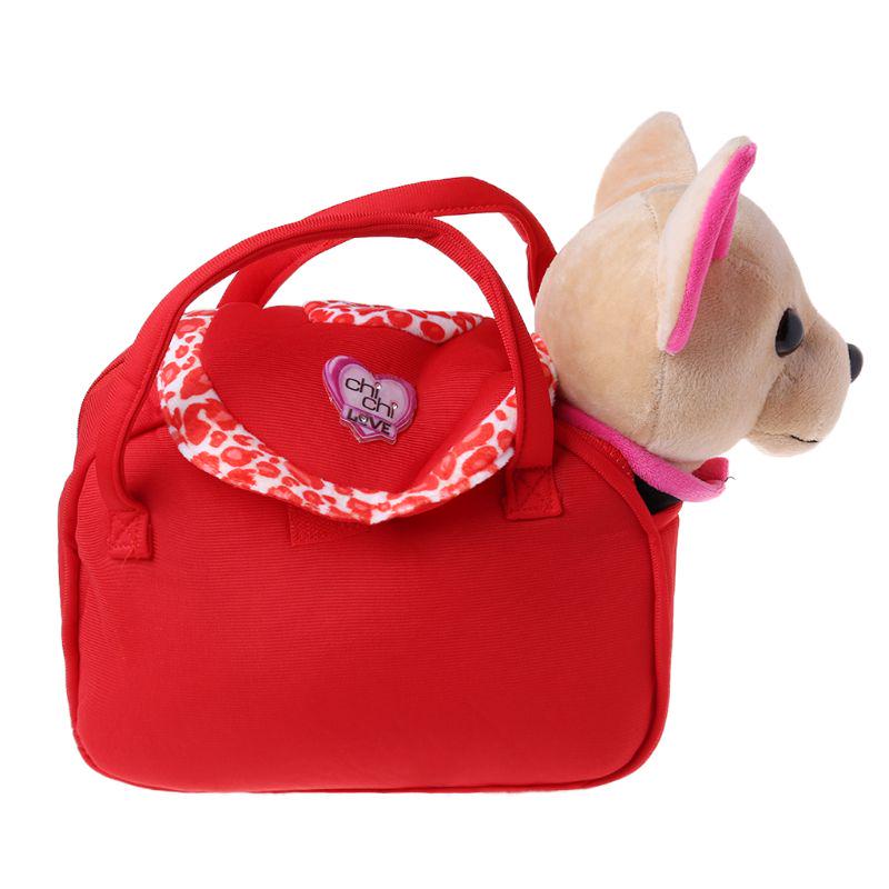 Electronic Pet Robot Dog Zipper Walking Singing Interactive Toy With Bag Kids Birthday Gifts