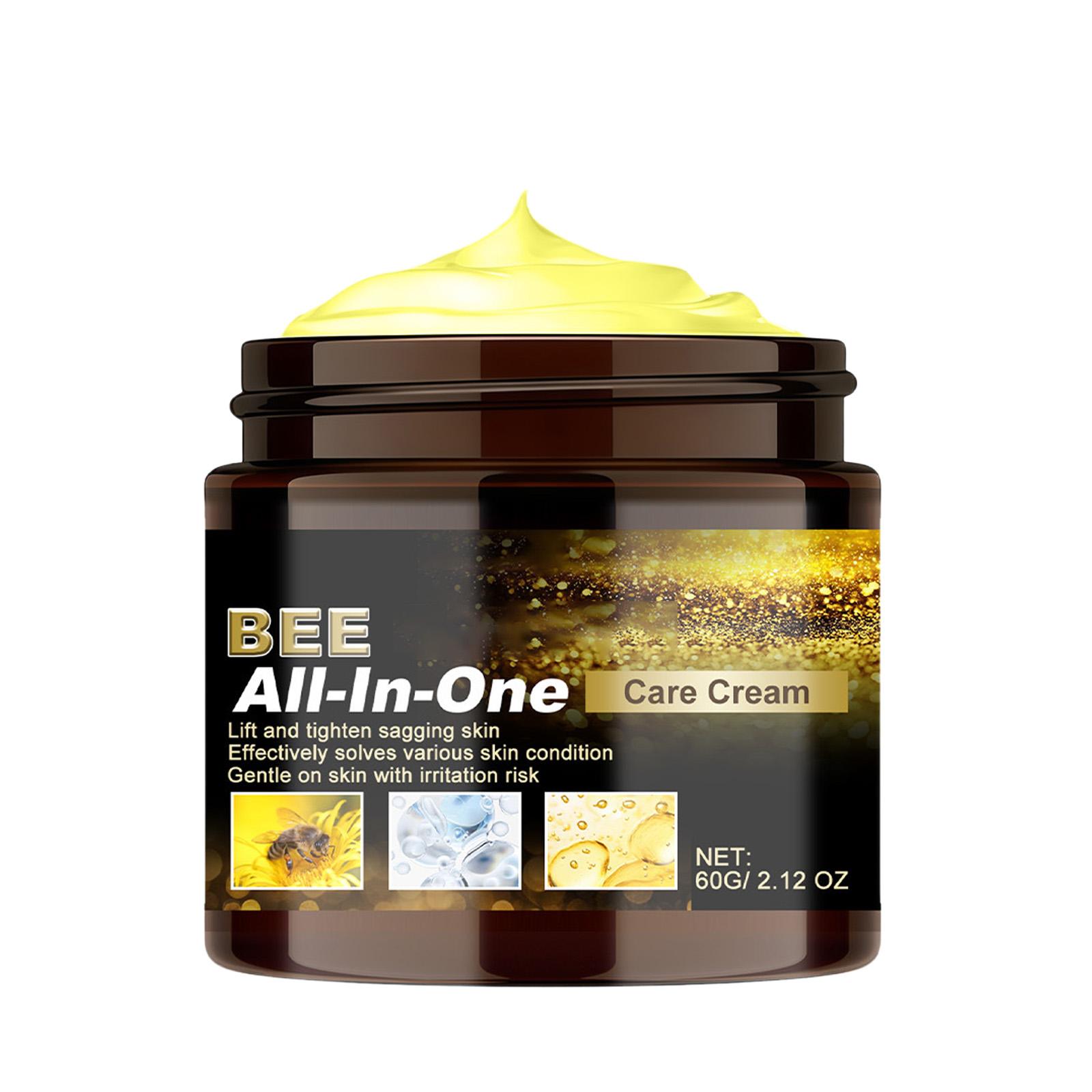 

Bee Multi-effect Care Cream Softens The Skin, Refreshing And Non-sticky Moisturizing Cream рожевий