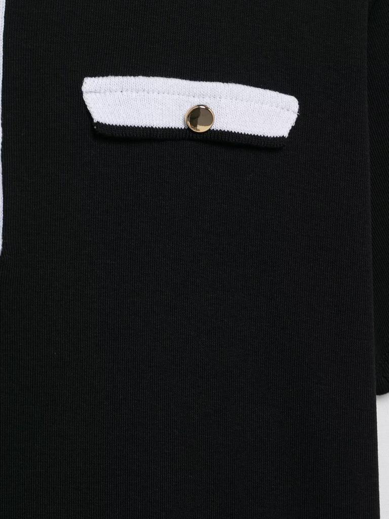 TAOP&ZA Spring/Summer Women's Polo Collar Short Sleeve Knit T-Shirt