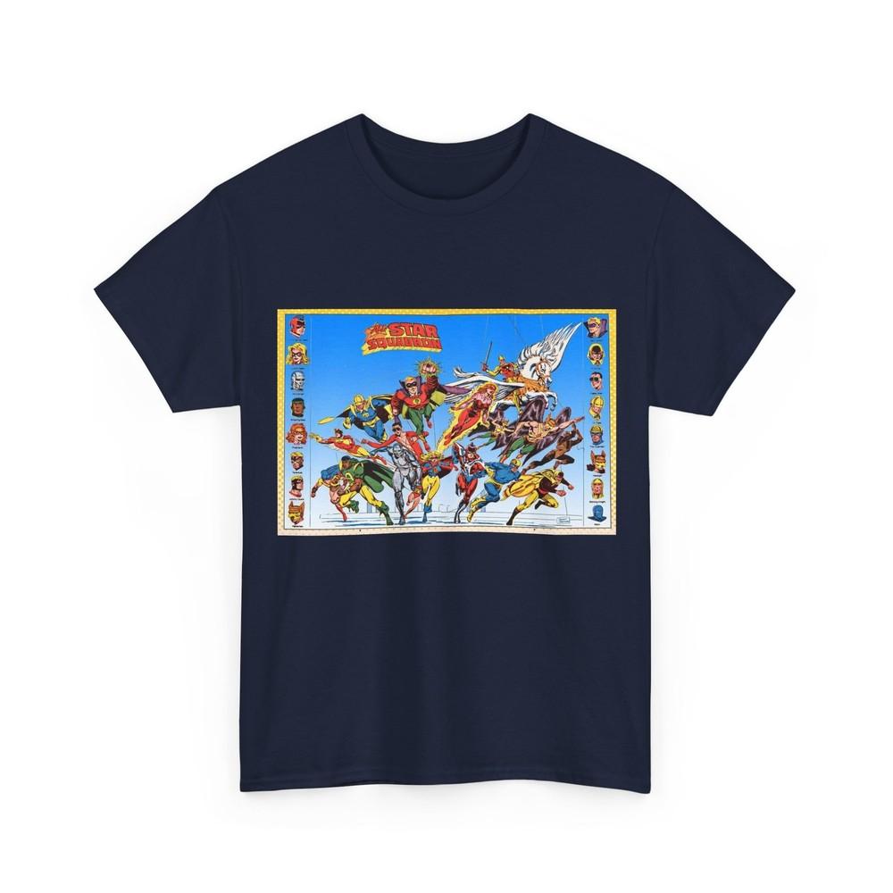 All-Star Squadron T-Shirt - Jerry Ordway Art - JSA Link - Firebrand - DC Comics