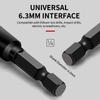 9Pcs Metric Hex Socket Drill Bits Chuck Adapter Power Nut Driver Set Electronic Hex Key Socket Kit With 1/4 Inch Hex Shank