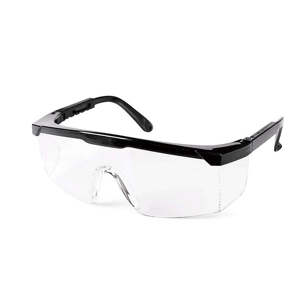 ANSI CE Approved Chemical Resistant PC Lens Safety Glasses Adjustable Lab Work Eye Protection Safety Glasses (Transparent,safety glasses) прозрачный