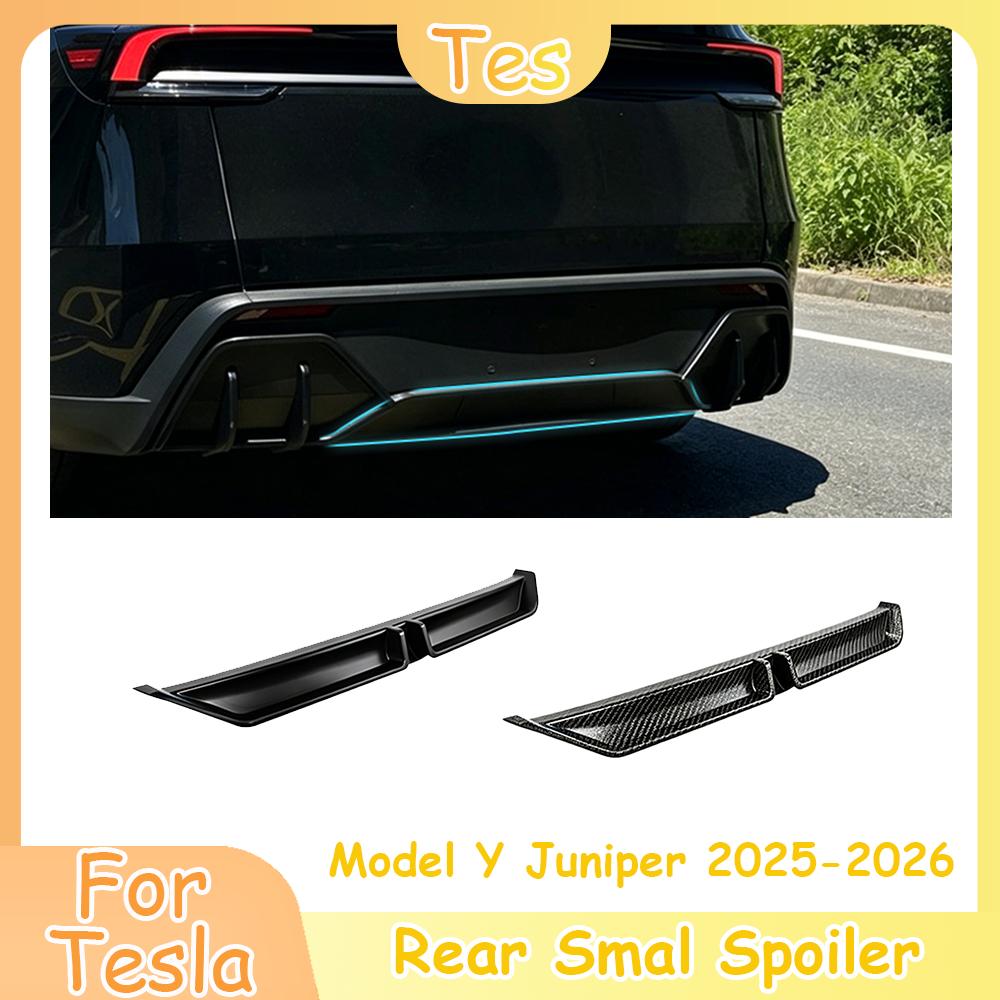 ABS Rear Lip Small Spoiler For Tesla Model Y Juniper 2025-2026 Split Rear Lip Spoiler/ Side Skirt Spoiler/ Car Accessories