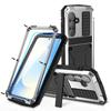 Für Samsung S25 Edge S21 FE S26 S24 S23 S22 Plus S20 Ultra A32 Metall Heavy Duty Hülle Metallischer Bumper Stoßfeste Displayschutzfolie