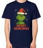 Grinch Unisex T-Shirt Santa Xmas Men Ladies Top Merry Christmas Tee
