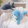 Large Ocean Whale Plush Toy Doll Children'S Bed Sleeping Killer Whale Doll Long Throw Pillow Birthday Gift Female
