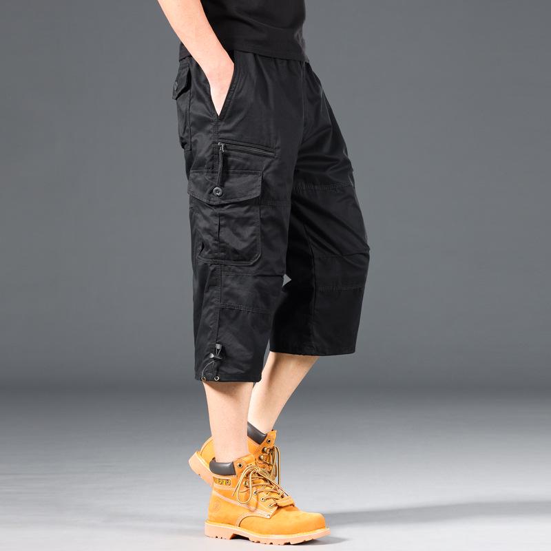 Men's Loose-Fit Multi-Pocket Cargo Shorts for Summer In Various Colors