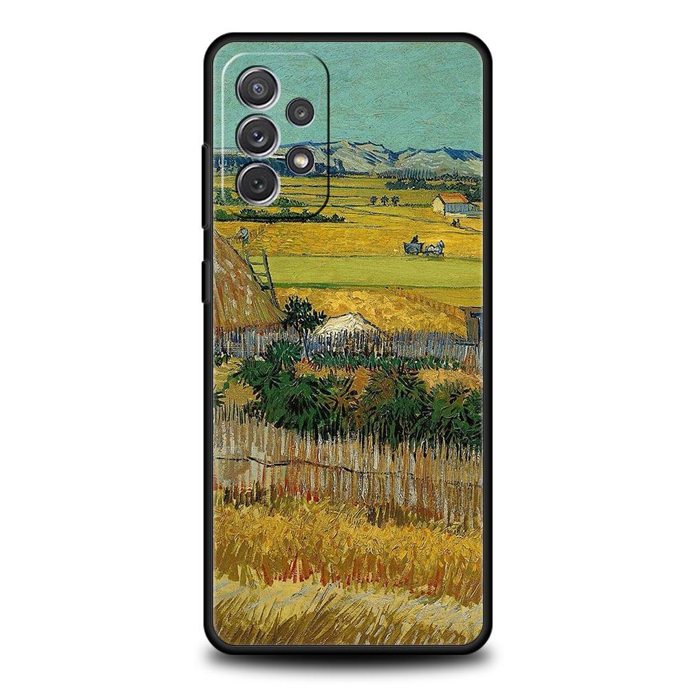 Van Gogh Oil Painting Case For Samsung A53 A23 A33 5G A13 A03 A21s A03s A31 A11 A41 A51 A52 A71 A73 M21 M22 M31 A01 Phone Cover