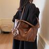 Large-capacity Bag Women's Autumn and Winter Versatile New Simple Casual Shoulder Bag Popular Commuter Tote Bag