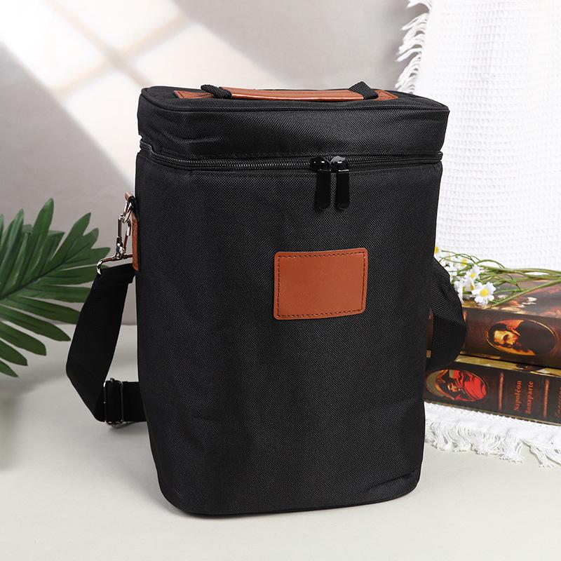 Cooler Wine Bottle Insulated Bag for Wine Thermal 4 Drink Bottle Beer Outdoor Portable Party Travel Carrier Wine Cooler Tote Bag 4845₽