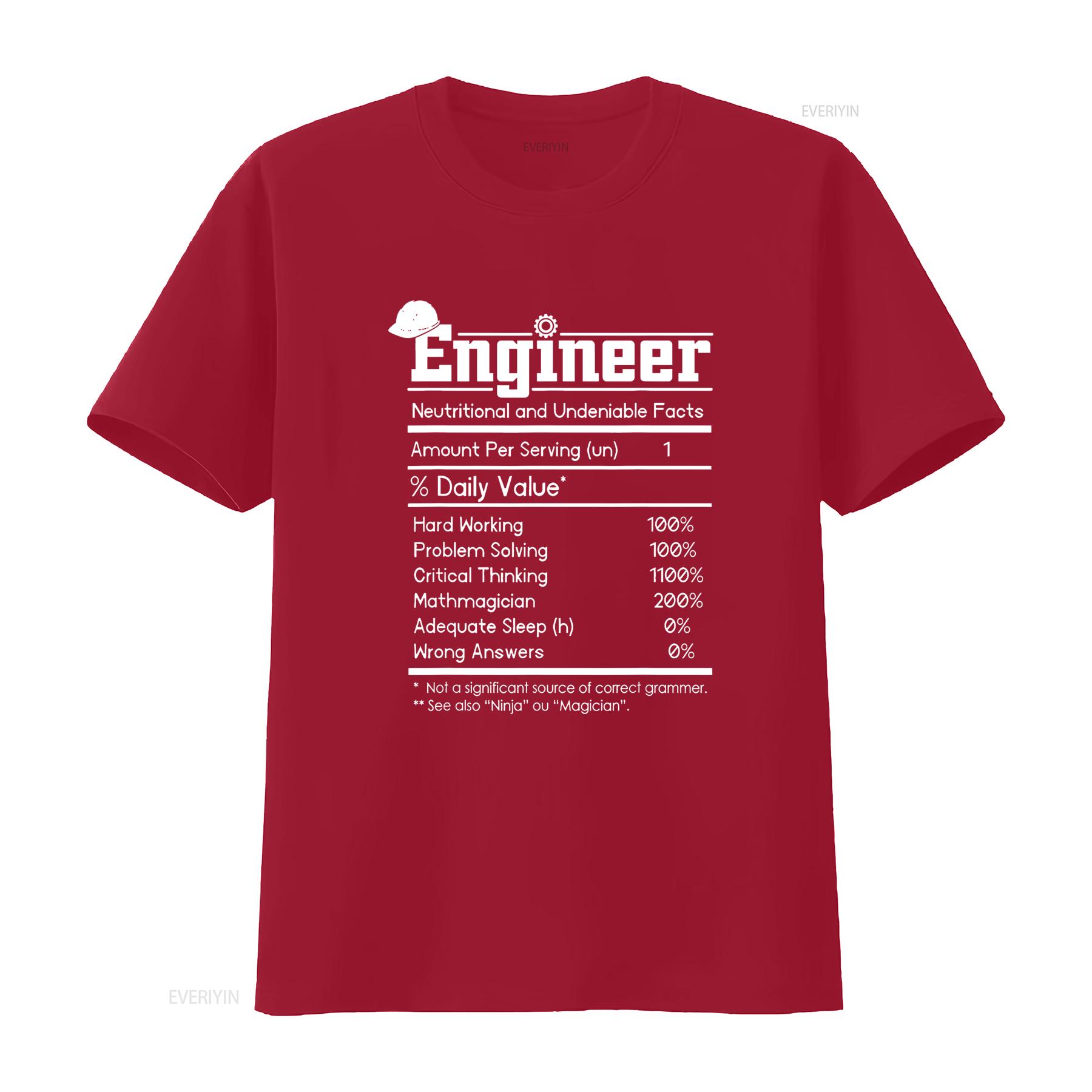 

Engineer Definition T Shirt Men Engineering Funny vintage Washed Comfortable Casual Top For Everyday Wear designer clothes S