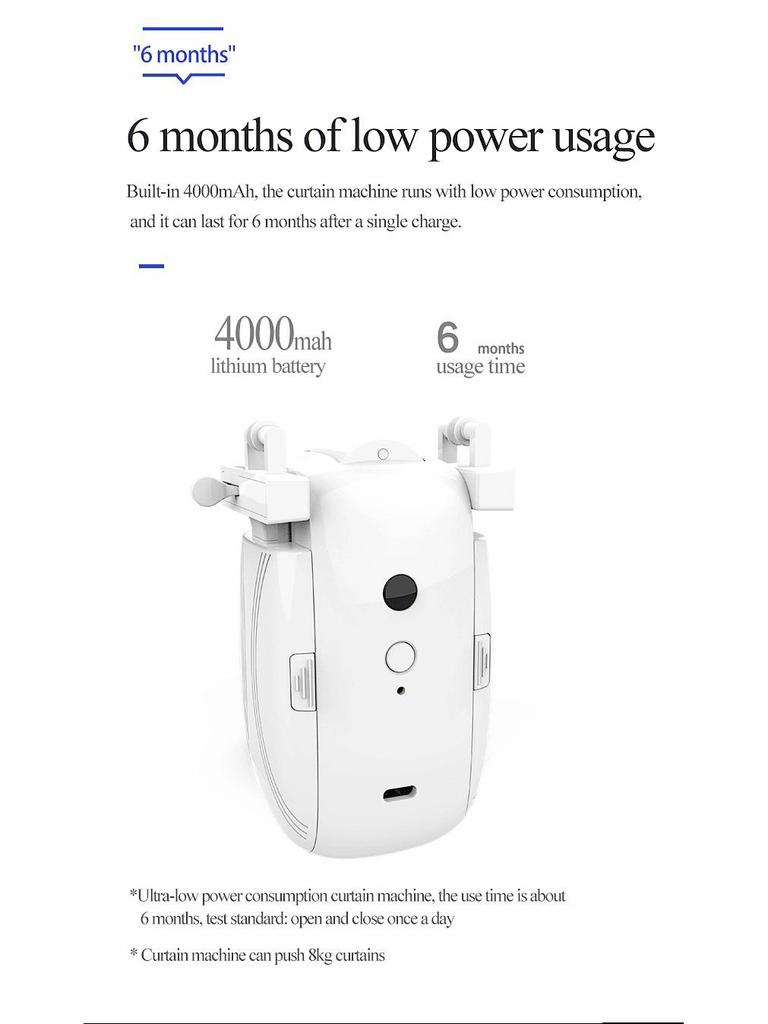 Smart WiFi Curtain Motor: Voice-Controlled Electric Curtain Companion