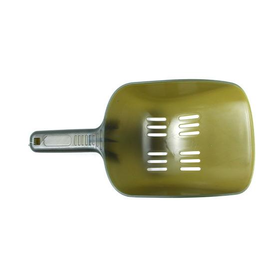 Fishing Bait Throwing Spoon with Drainage Holes Ergonomic Handle Portable Carp Fishing Lure Casting Shovel Scoop Tool Fishing Accessories