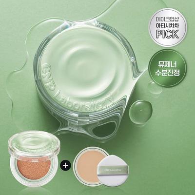 Cha & Park Muzener Ampoule im Dewy Cushion 15g Nachfüllpackung (Hauptprodukt + Nachfüllung)