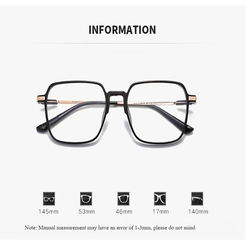 New Fashion Reading Glasses for Women Men Square Transparent Eyeglasses Retro Optical Presbyopic Eyeglasses Diopter +1.0 To+4.0