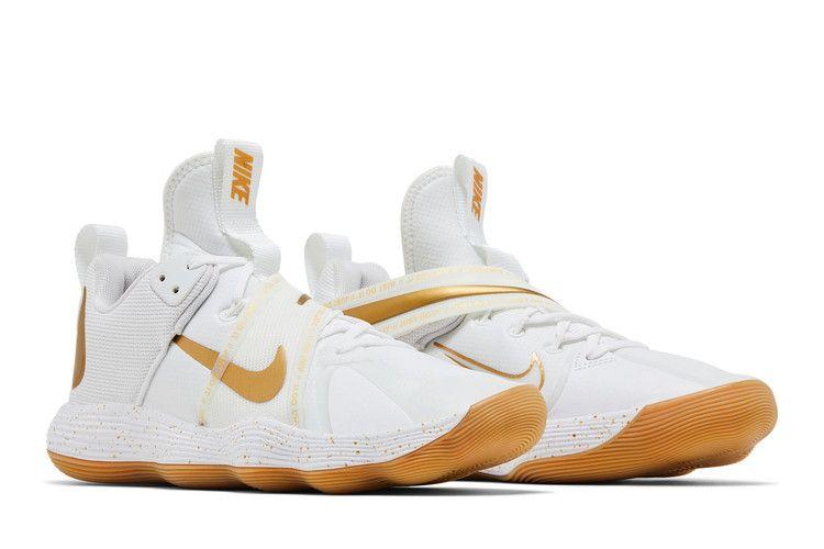 Nike React Hyperset SE White Metallic Gold