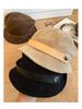 Korean Style Corduroy Fisherman Bucket Hat for Women - Trendy Autumn/Winter 2025