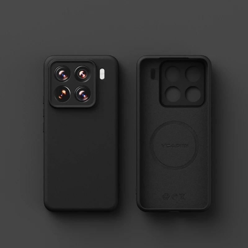 Für Magsafe Flüssigsilikon Hülle Für Xiaomi 17T 17TPro Magnetisches Kabelloses Laden Matt Weiche Hülle Für MI17T Pro Skin Bumper