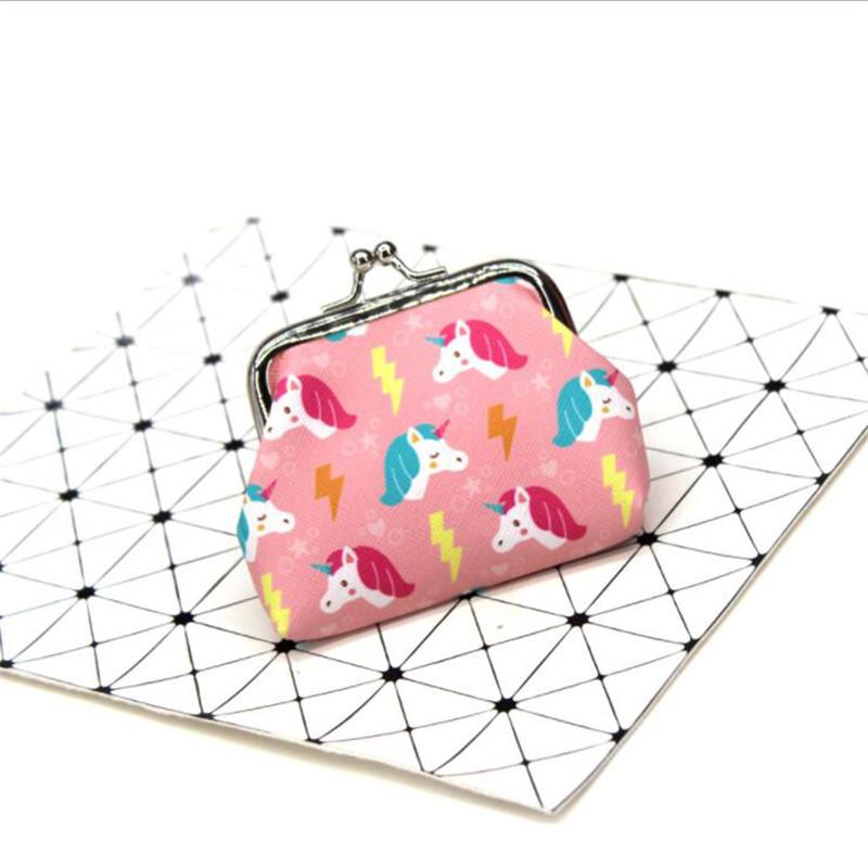 

Кошельки-монетницы Unicorn, женские мини-кошельки для мелочи, сумка для денег для девочек, сумка для монет, детская сумка на молнии, маленький карман для ключей