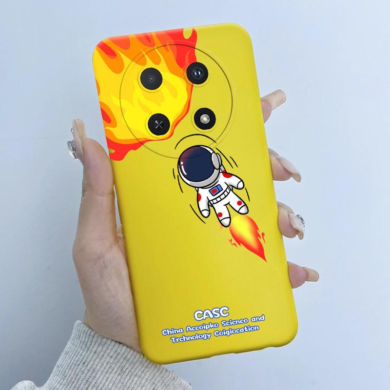 For Huawei Nova 12i Case Flower Girl Design Soft Silicone Phone Case for Huawei Nova12i 12 i 4G CTR-L81 L91 Nova 13i Cover Capa