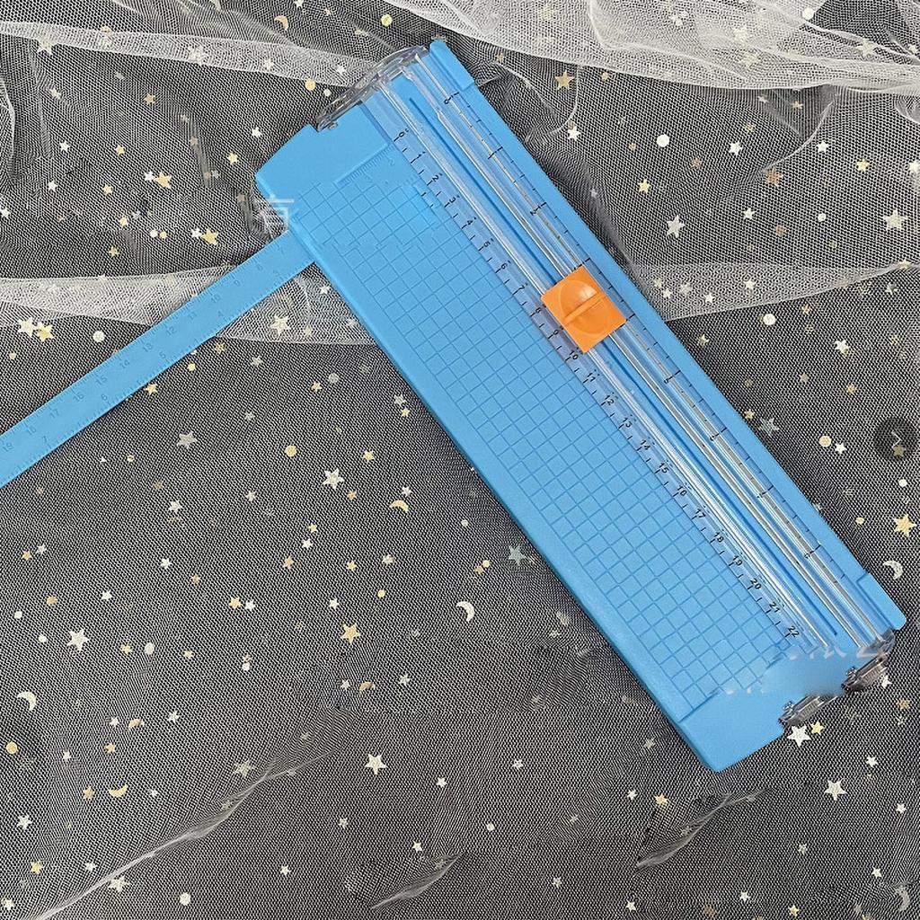 Paper Cutter Small Mini Folding Clear Scale Burrs Free Carbon Steel Cutting Scrapbook Paper Trimmer