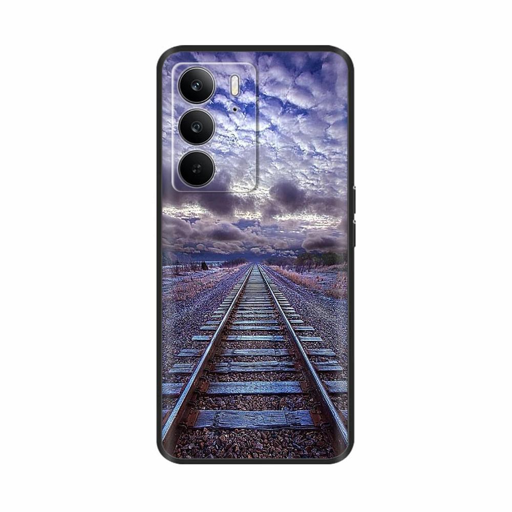 For Realme 14x 5G Phone Cases Funny Camera Protection Soft Liquid Silicone Back Cover for Oppo Realme C75 4G realmeC75 Fundas
