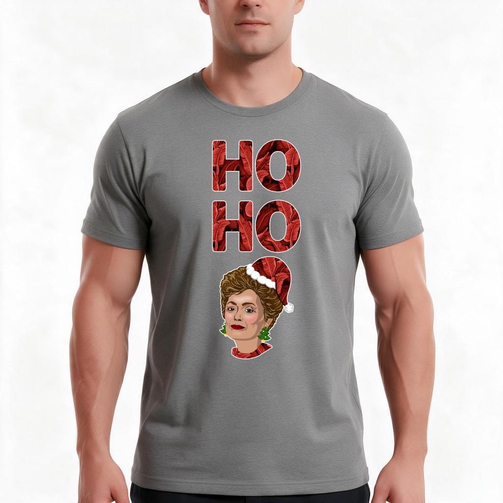 Christmas Shirt Funny Christmas Ho Ho Ho Golden Girls Christmas Gifts Christmas Unisexs Tshirt Unisexs Tshirt Tshirt