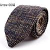 Cross-Border Exclusive Custom Arrow-Shaped Knitted Tie for Men & Women
