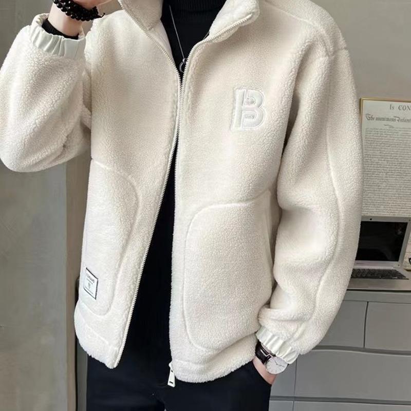Men's Thickened Coat Winter Trendy Overcoat Loose Fitting Hooded Warm Weather Jacket