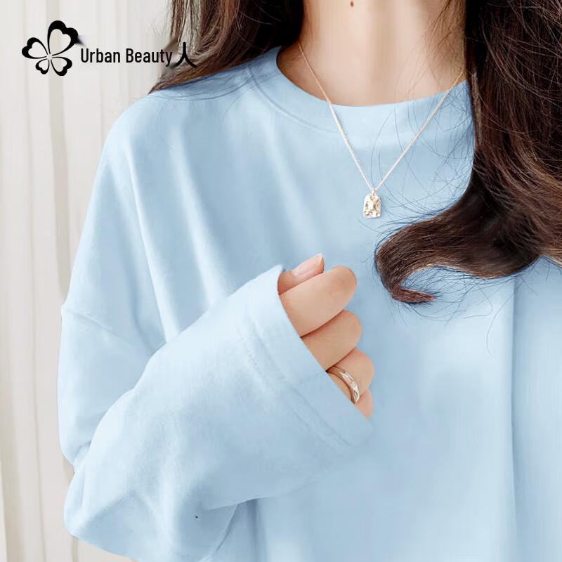 Dushi Liren Women's Pure Cotton Long-Sleeve T-Shirt