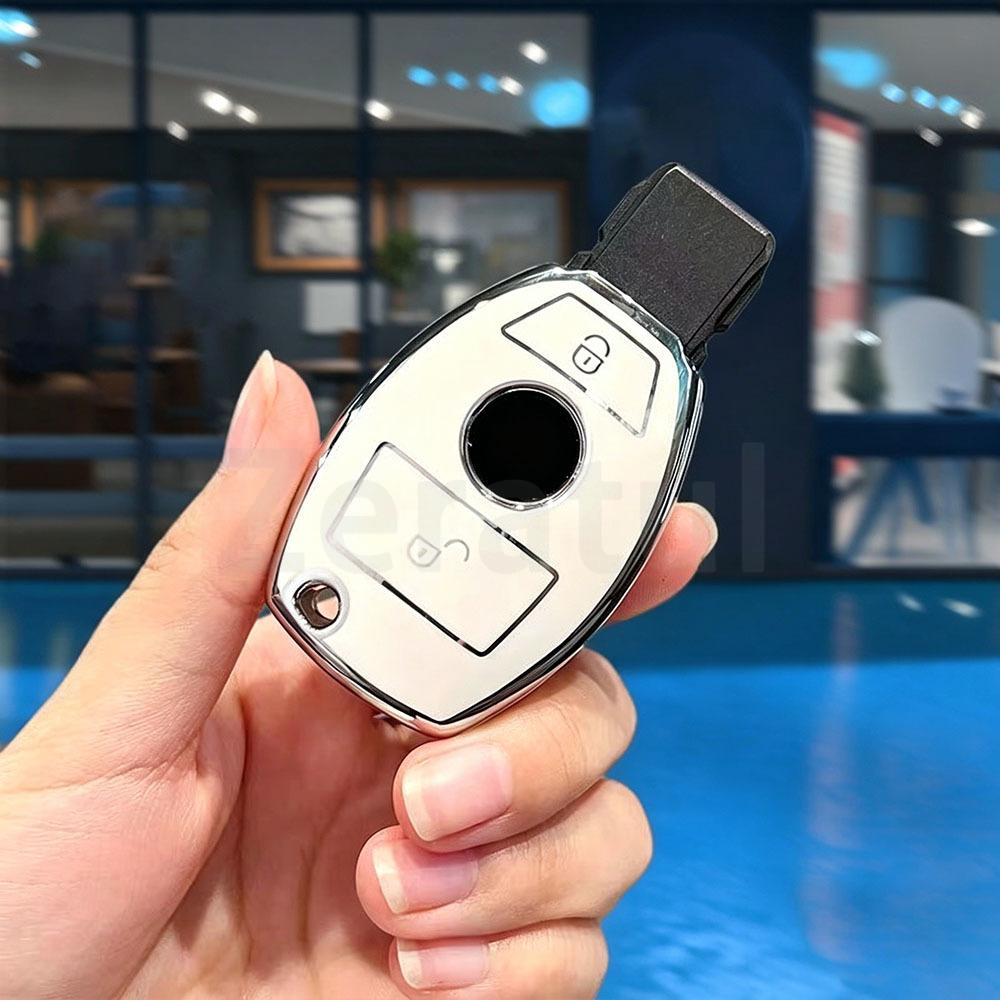 Shell Fob Fashion Tpu Car Key Case Cover For Mercedes Benz A B C E Class Gls Gla Glk Glc Cls Cla Amg W204 W205 W212 W463 W176
