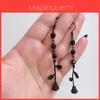 Fashion Rose Pendant Earrings With Plated Alloy For Women And Men