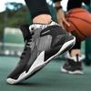 Basketball Shoes Autumn and Winter High-top Leather Middle School Student Sports Shoes Velvet Two Cotton
