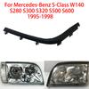 Scheinwerfer-Wetterleiste Gummidichtung für Mercedes-Benz S-Klasse W140 S280 S300 S320 S500 S600 1995-1998