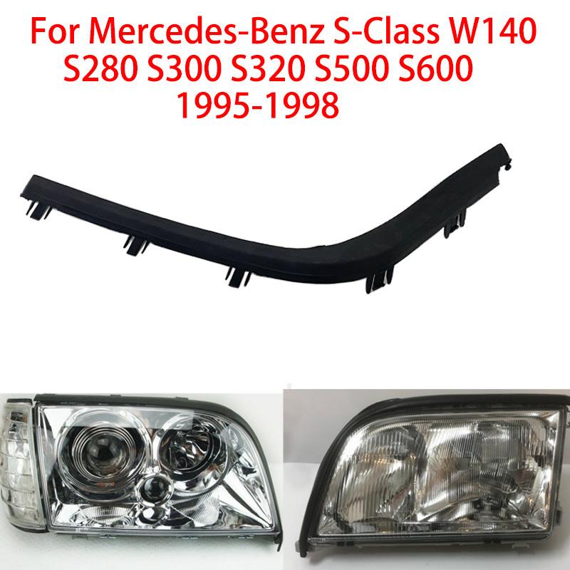 Scheinwerfer-Wetterleiste Gummidichtung für Mercedes-Benz S-Klasse W140 S280 S300 S320 S500 S600 1995-1998