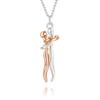 Hug Trendy Unisex Necklace Geometric Style 925 Silver Necklace Pendant