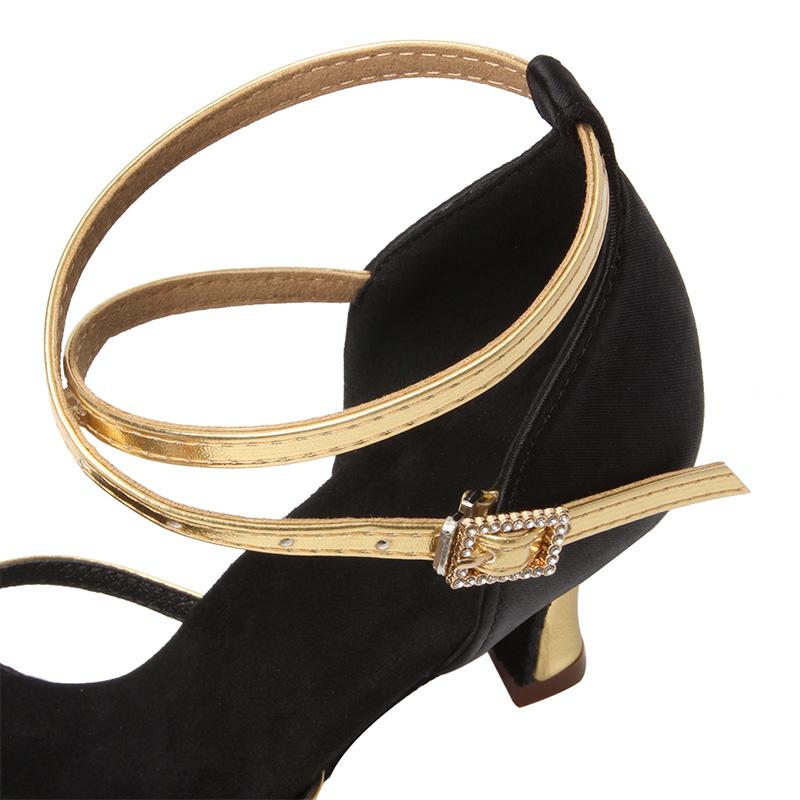 Profesionální Dámské Taneční Boty Sálové Latinské Taneční Boty Salsa Vysoký podpatek 7cm