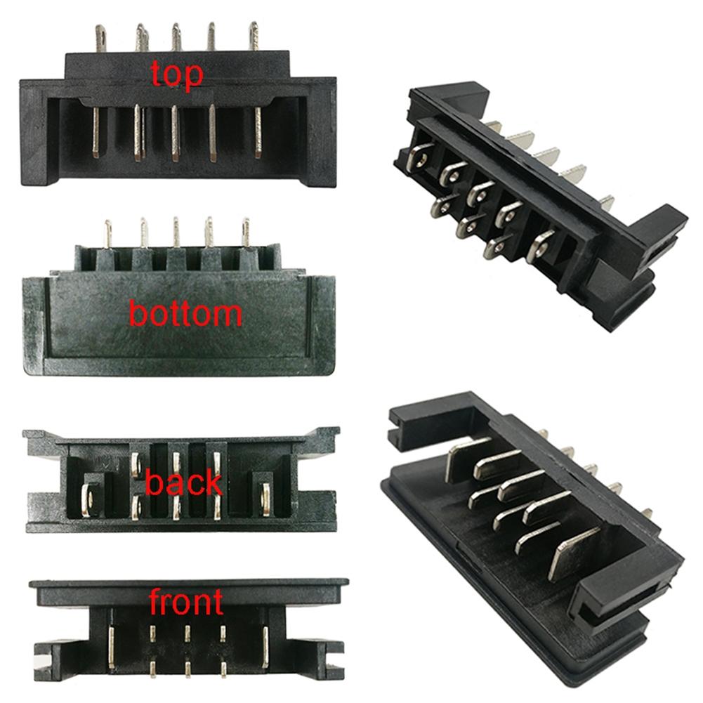 2pcs Connector Terminal Adapter Battery Charger Tool