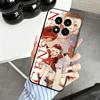 Genshin Impact Anime Soft Phone Case for Xiaomi Redmi Note 12 13 14 15 Pro Plus 11 12S 11S 11T 10 4G Black Cover Back Shell