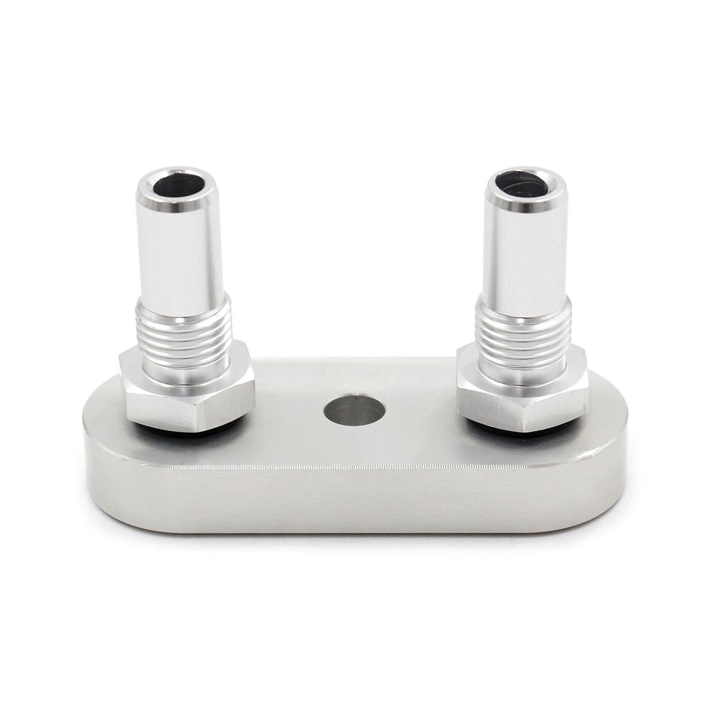 Kjøp Transmission Cooler Line Adapter Plate with Gasket 6AN Fittings