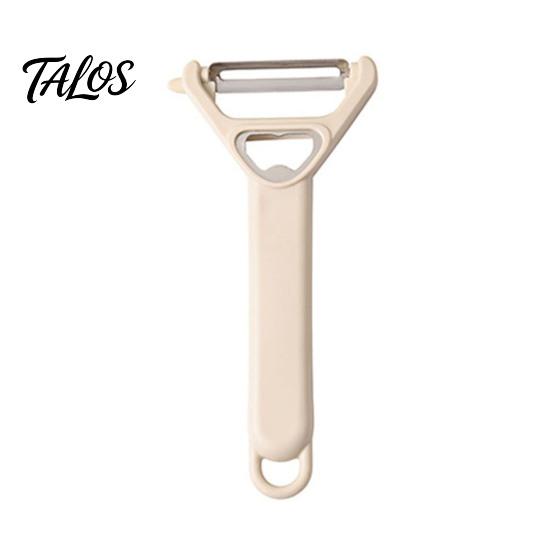 3-in-1 Vegetable Peeler, Stainless Steel Ergonomic Peeler for Elderly, Manual Bottle Opener Peeler, Sharp Blade Vegetable Peeler
